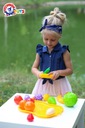 Sada ovocia a zeleniny na podnose pre deti Materiál plast