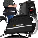 WOZINSKY ВЕЛОСИПЕДНАЯ СУМКА БАГАЖНИК ВМЕСТИМОСТЬ ВЕЛОСИПЕДНАЯ СУМКА БАГАЖНИК 35Л