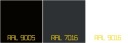 RAL ANTHRACITE трубка fi 25мм 275см вертикальная балясина балюстрада заполнение