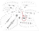 ВАЛ ВАЛ ПРОМІЖНИЙ КОРОБКИ ПЕРЕДАЧ РУЛЬВОЇ КОЛОНКИ QUAD SEGWAY SNARLER AT5 500CC  (16647635301) фото min 4
