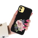 Матовый ЧЕРНЫЙ чехол для IPHONE 11 Spring Top Patterns