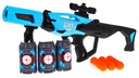 Детский пистолет, 12 баночек с пеной