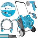 САДОВЫЙ ШЛАНГ CELLFAST НА ТЕЛЕЖКЕ, БАРАБАН, РЕИЛЯТОР, НАБОР МОЩНЫХ СПРИНКЕРОВ, 3/4