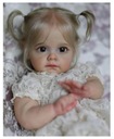 Reborn Baby Silicone 60cm Telo z látky BÁBIKA Výška produktu 60 cm