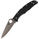 Звичайний складаний ніж Spyderco Endura 4 FRN Black Flat Ground (C10FPBK)