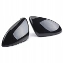 REVÊTEMENTS CARCASSES MIROIRS NOIR RÉTROVISEURS CONVIENT VERS VW GOLF 7 2PCSphoto 12