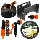 САДОВЫЙ ШЛАНГ 1/2 дюйма, 50 М ДЕРЖАТЕЛЬ ШЛАНГА СОЕДИНИТЕЛИ СПРИНКЕРА ДЛЯ ПИСТОЛЕТА