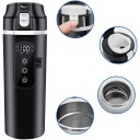 400ML АВТО ЧАЙНИК ЕЛЕКТРИЧНИЙ ЧАШКА PODROZNY DO KAWY HERBATY 12V24V  (18129355477) фото min 12