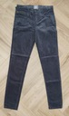 PIAZZA ITALIA spodnie aksamitne 134-140 rurki slim Marka Inna marka