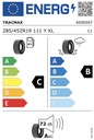 TRACMAX TX3 255/50/19 + 285/45/19 R19 BMW X5 JUEGO LATO 