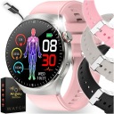 SMARTWATCH KARDIOWATCH DAMSKI ZEGAREK ROZMOWY CIŚNIENIE SMS EKG HRV MENU PL