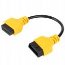 КАБЕЛЬ ПРОДОВЖУВАЧ OBD2 З'ЄДНАНА DIAGNOSTYCZNEGO 16-PIN MESKI NA ЖІНОЧИЙ 30CM  (18569700002) фото min 9