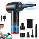 ЭЛЕКТРОМОБИЛЬНЫЙ ПЫЛЕСОС ПЫЛЕВОЗДУХА 6 НАСАДОК 3 ШЕСТЕРНИ 100 000 ОБ/МИН