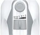 Ručný šľahač Bosch MFQ 36470 450 W biely Počet úrovní rýchlosti 5