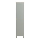 SoBuy BZR68-HG Kúpeľňová vysoká skrinka Kúpeľňový nábytok Vysoká skrinka Povrch matný