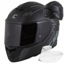 CASSIDA CASCO PARA MOTOCICLETA CON FIBRAS GT +CZARNA VENTANAS 