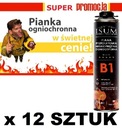 12xПЕНА ОГНЕУСТОЙЧИВАЯ ОГНЕУСТОЙЧИВАЯ B1 isum