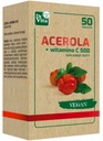 Dr Vita Acerola + Vitamín C500 Vegan 50 tabliet EAN (GTIN) 5906395579716