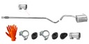 FORD KA 1.2 (2008-2012) ТРУБКА + ГЛУШИТЕЛЬ КОНЦЕВОЙ
