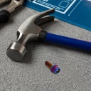 COLORED BOLTS FASTENERS DO TABLIC REGISTRATION MOTORCYCLE Z ALUMINUM  photo 13