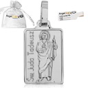 100 СВЯТОЙ ТАДЕУС ИУДА МЕДАЛЬ СЕРЕБРО 925 АПОСТОЛ