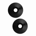 1 PAIRING PLUGS RUDDERS STEERING WHEEL ZE FOOT ALUMINUM CNC (CZARNA) UNIVERSAL  photo 12