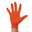 Толстые и прочные нитриловые защитные рабочие перчатки GRIP L 50 шт.