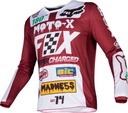 KOSZULKA FOX CZAR CARDINAL CROSS ENDURO L Numer katalogowy producenta 21730_465_L