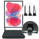 Односторонний черный рекламный стенд на водной основе A1