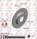 ZIMMERMANN DISCS+PADS FRONT+REAR MAZDA 6 GG GY 283MM photo 15 - milautoparts-fr.ukrlive.com