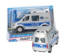 Металлический автомобиль Автобус ПОЛИЦИЯ 6891