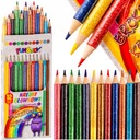 ШКОЛЬНЫЙ КАРАНДАШ КРУГЛЫЙ БЛЕСК 12 ИНТЕНСИВНЫХ ТИТАНОВЫХ ЦВЕТОВ