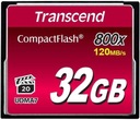 ПАМЯТЬ COMPACT FLASH 32 ГБ/800X TS32GCF800 TRANSCEND