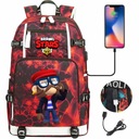 Рюкзак Brawl Stars Macaron Mico с USB-зарядкой. Большая емкость