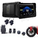 ЭКРАН МОТОЦИКЛЕТНЫЙ 7'' CARPLAY ANDROID АВТО TPMS КАМЕРЫ GPS БЫСТРЫЙ МОНТАЖ  фото 8