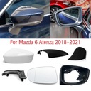 Žiadne ľavé vykurovaniePre Mazda 6 Atenza 2018 2019 2020 2021 Rám zrkadla Stav balenia originálne