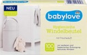 Сумки babylovewindelbeutel для использованных подгузников