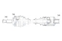DEMI-ARBRE MENÉE RENAULT SCENIC RX4 1.9DCI 2.0 00-04 NTYphoto 11