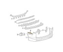 FIXATION PARE-CHOCS VERS CHRYSLER PACIFICA 2017-2021 68229236AC DROITEphoto 10