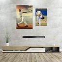 Baseball Bat Display Držiak na stenu Horizontálne stojanové držiaky držiak EAN (GTIN) 0791502509671