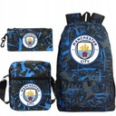 НАБОР РЮКЗАК СУМКА ЧЕХОЛ ДЛЯ КАРАНДА MANCHESTER CITY PATTERNS