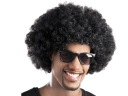 Афро парик черный карнавал Маскировка