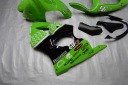ВІТРОВИКИ + СКЛО PASUJACE DO KAWASAKI ZX6R 2000-2002  (18237948591) фото min 8