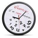 Часы для опоздавших (EN) - бесшумный механизм