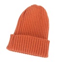 Čiapky Zimné Outdoorové čiapky Slouchy Orange Značka bez marki