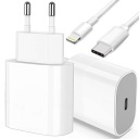 БЫСТРОЕ СЕТЕВОЕ ЗАРЯДНОЕ УСТРОЙСТВО USB-C USB 20 Вт PD QC 3.0