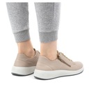 Женская обувь, кожаные кроссовки на шнуровке POLISH 0602W, серый 38