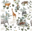 Подгузник бамбуковый 40х60 см BabyLove safari