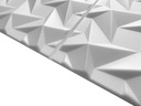 Стеновые 3D панели Twister белые кессоны 1м2