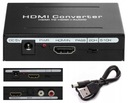 АУДИОЭКСТРАКТОР ИЗ HDMI В TOSLINK SPDIF CINCH RCA РАЗДЕЛИТЕЛЬ КОНВЕРТЕР
